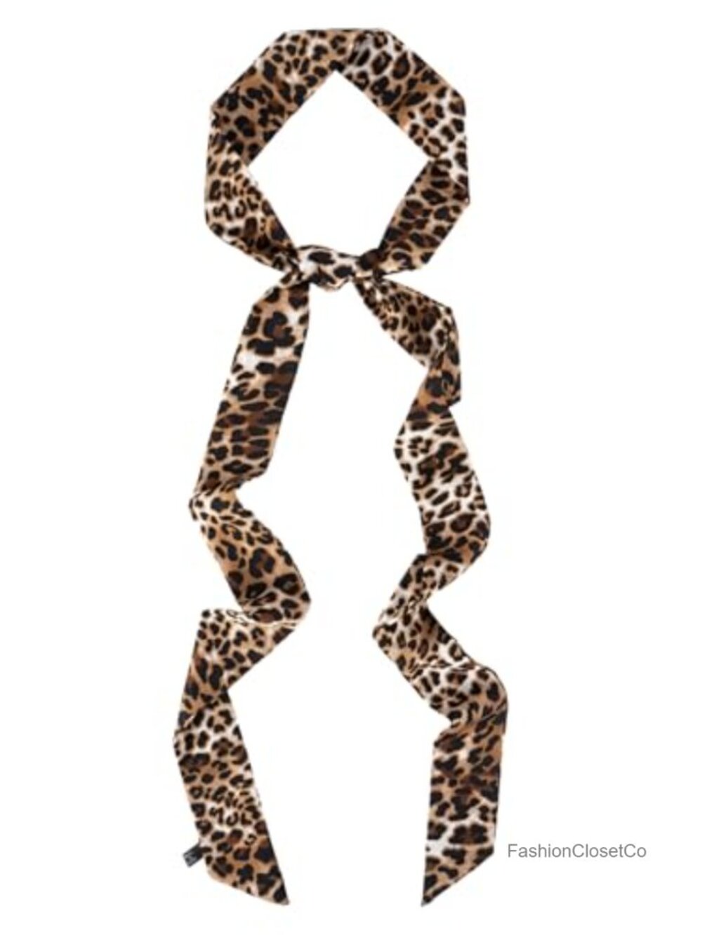 Multipurpose Long Skinny Scarf Fashion Neckerchief Head Scarf